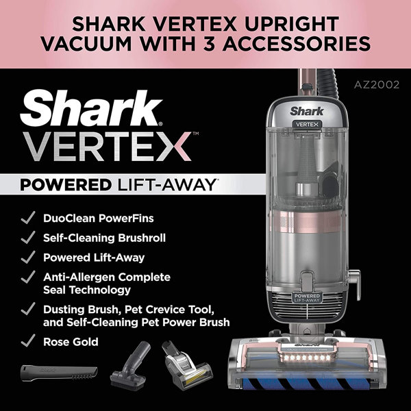 Shark Bagless Upright Vacuum Self Cleaning/Tangle Free Bushroll